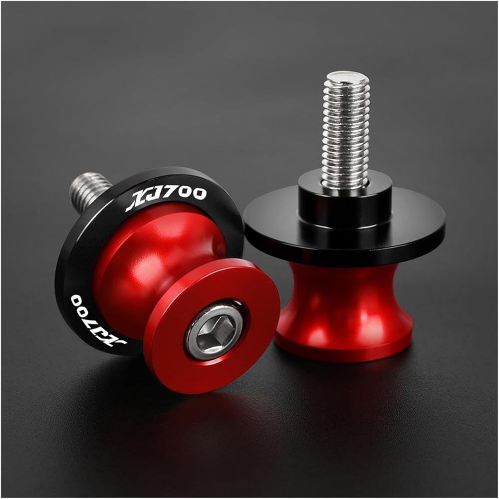 Swingarm Accessories FOR XJ700 XJ700 XJ 700 YZF 1984 1985 1986 Motorcycle Accessories CNC Aluminum Swingarm Spool Slider Rear Stand Screw (Color : B 6MM)