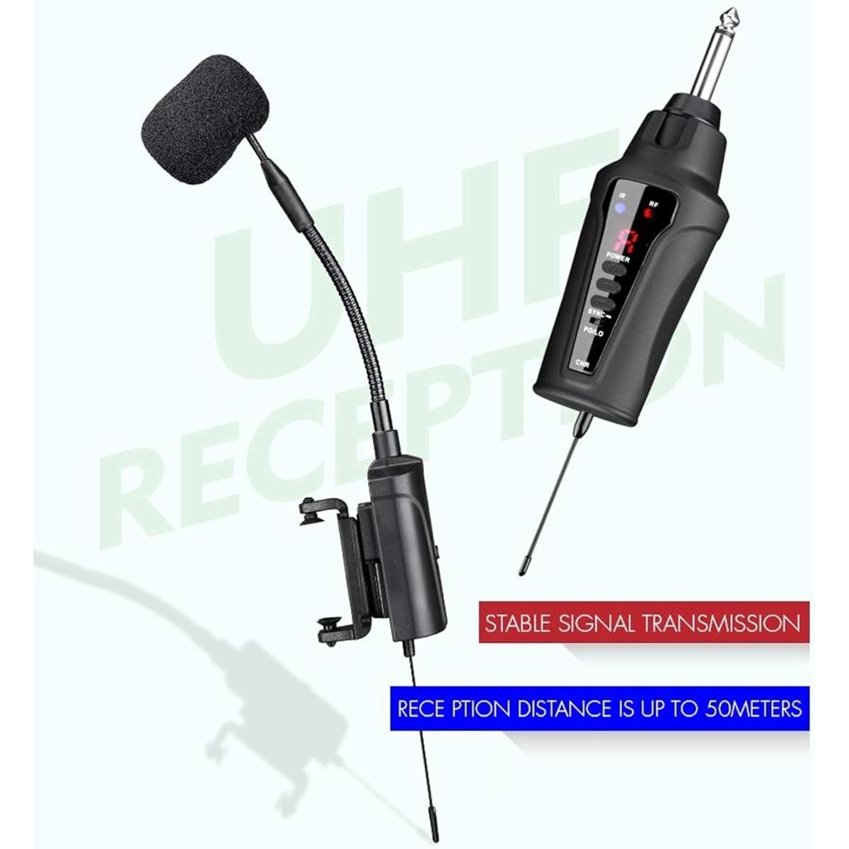 Violin Clip Pudioid Receiver Musical Instrument 4/4 Violin