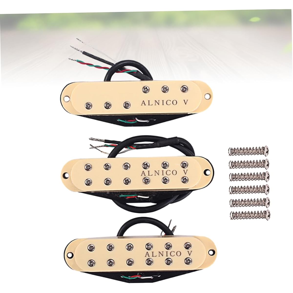 Vaguelly 3pcs Alnico 5 Pickup Alnico V Pickup Guitar Single Coil