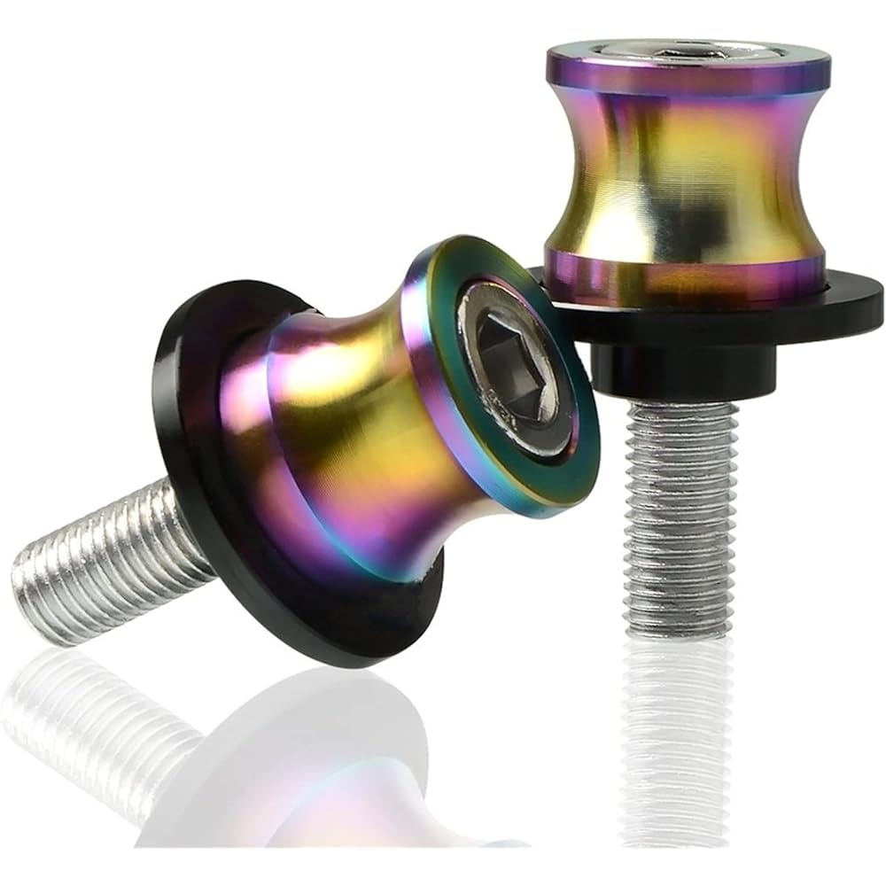 Stand Screw Slider M8 Swing Arm Bracket Screw CNC Motorcycle Rocker Spool Slider Suitable for Honda CBR400 Cbr600 CBR900RR CBR250R CBR650F CBR125R (Color: B)
