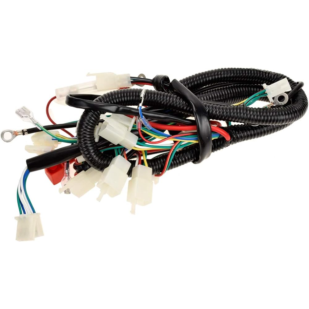 Complete Electric Stator Coil CDI Wiring Harness Rectifier Solenoid Relay 50cc 70cc 110cc 125cc Kazuma Taokandi 4 Wheel Vehicle China ATV Quad