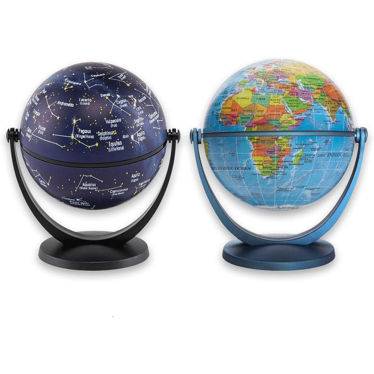 Waypoint Geographic Gyro Globe (Star + Blue Ocean (2 Pack)