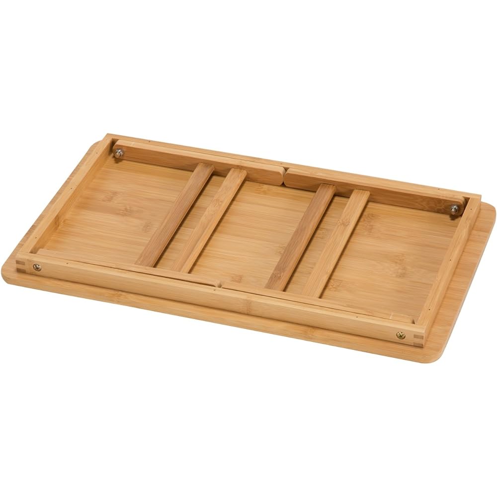 BUNDOK Bamboo Table <50/60> Lightweight and Compact for Camping and Outdoor Use