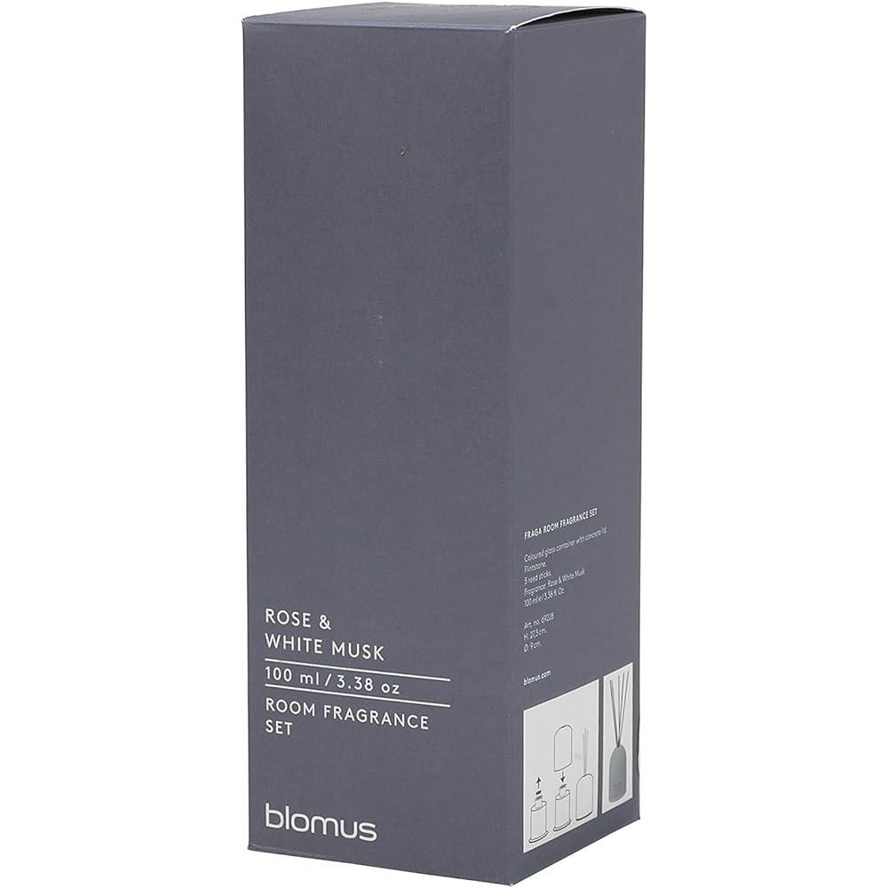 blomus reed diffuser rose & musk 100ml