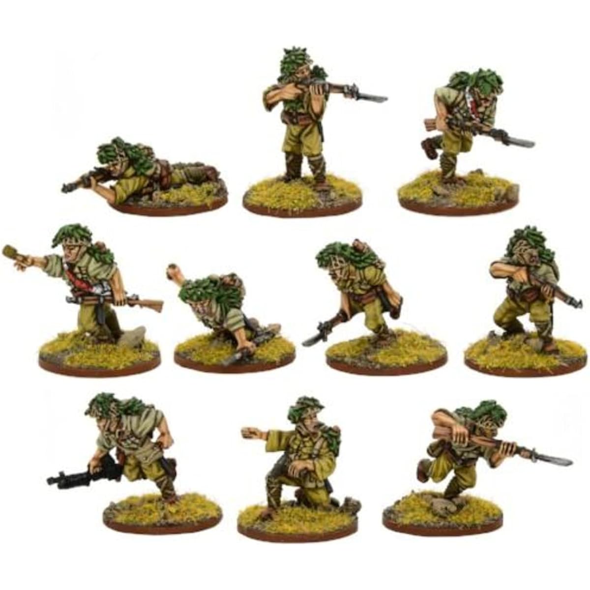 Bolt Action Warlord Games,, Japanese Veteran Infantry Squad