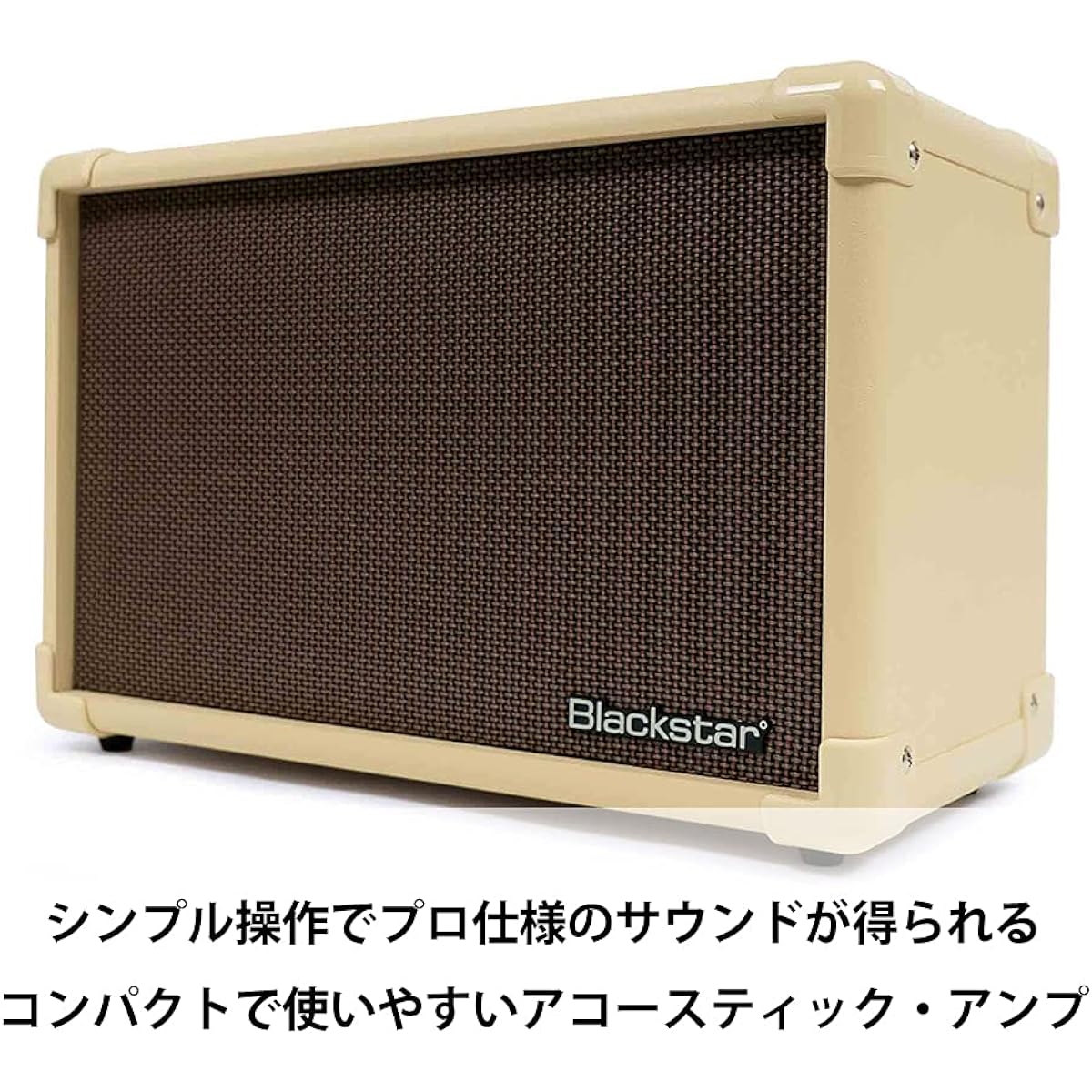 Blackstar Acoustic Guitar Amplifier ACOUSTIC:CORE 30 Simple Operation Perfect for Live Streaming Recording Performance Cream