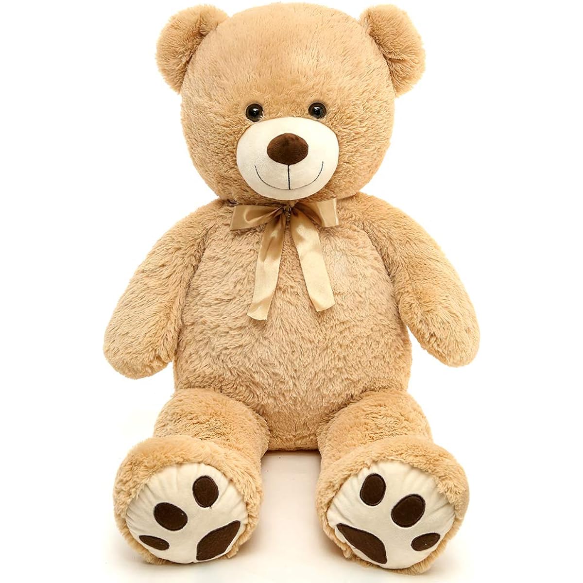 MaoGoLan Giant Teddy Bear Soft Big Teddy Bear Plush Toy for Christmas Girlfriend Kids 39 Inch Tan