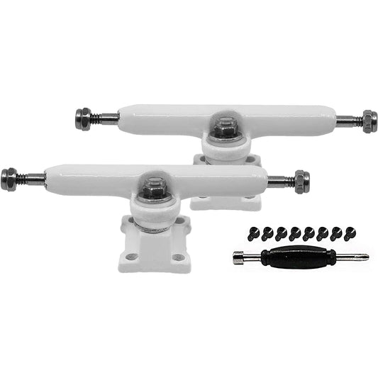 Teak Tuning Fretboard Prodigy Truck Upgrade Tuning White 34mm Width Professional Shape Appearance Components with Pro Duro 61A Bubble Bushings