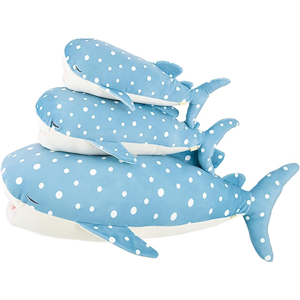 Ribuhaato Body Pillow Premium Nemunemu Animals Kamukamusu Jinbee-san the Shark BIG Size (Total Length Approx. 100cm) Fluffy Chewy 78108-62