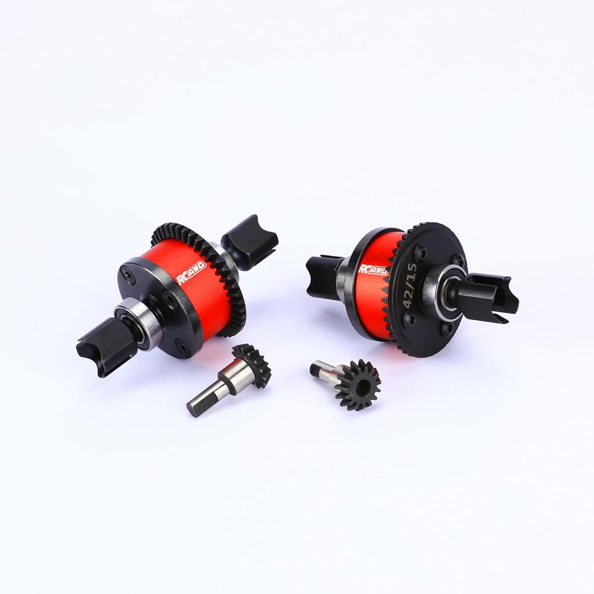 RCAWD 42T Front Rear Diff Set & 15T Main Input Gear GP5 10K ARRMA 6S Fireteam, Infraction, Mojave, Limitless, Kraton, Notorious, Outcast, Talion, Typhon 6S Upgrade Parts #ARA311023#ARA311016