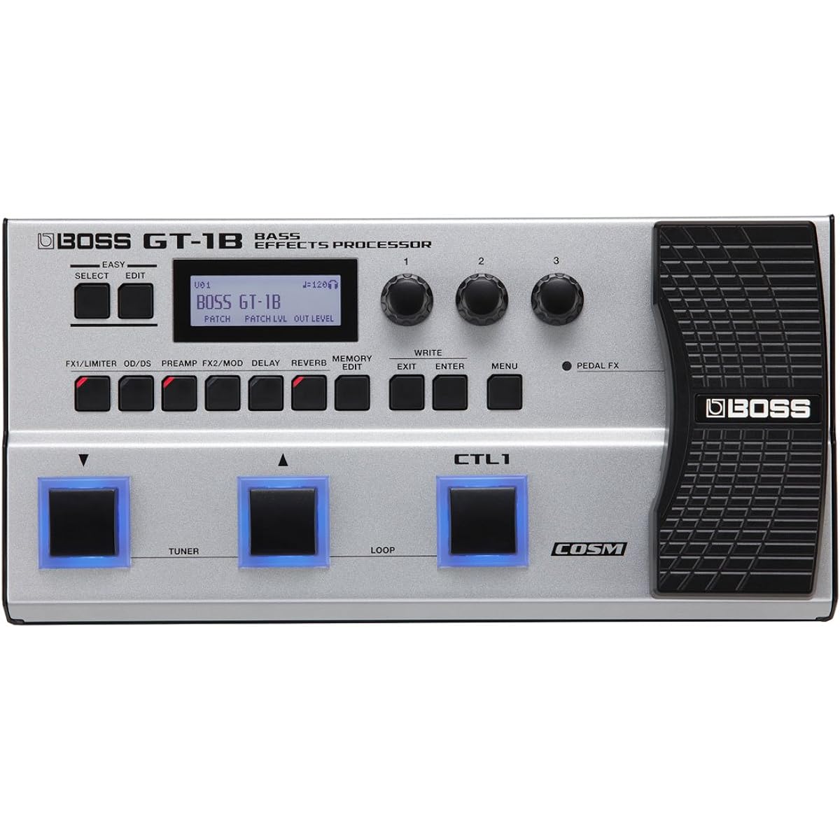 BOSS GT-1B + BOSS PSA-100S2 set