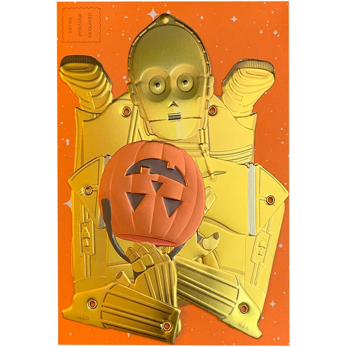 Papyrus Halloween Cards - Disney Star Wars Poseable C-P30 1 each