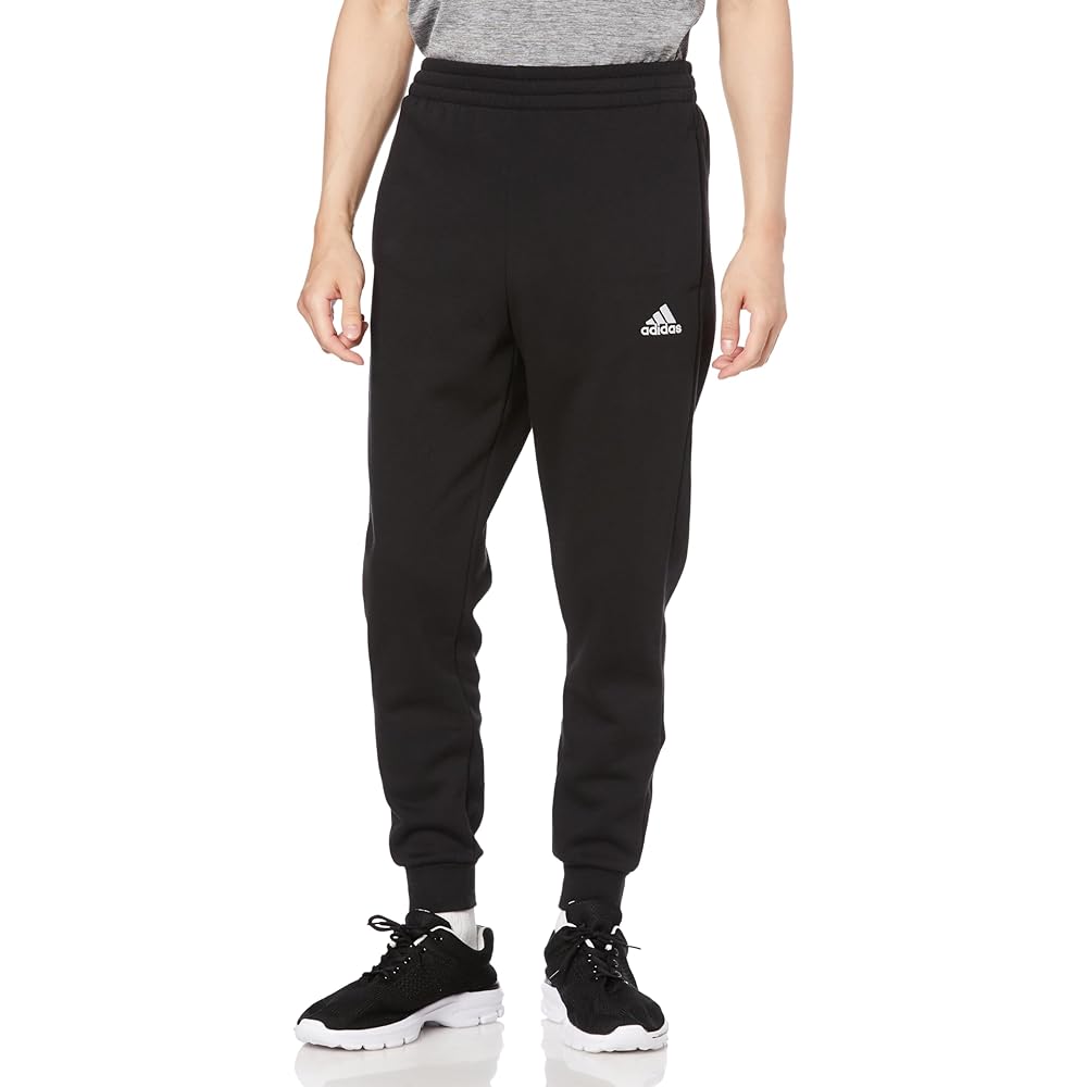 Adidas Jersey Top and Bottom Set Basic 3 Stripes Fleece Tracksuit DTU71 Men's