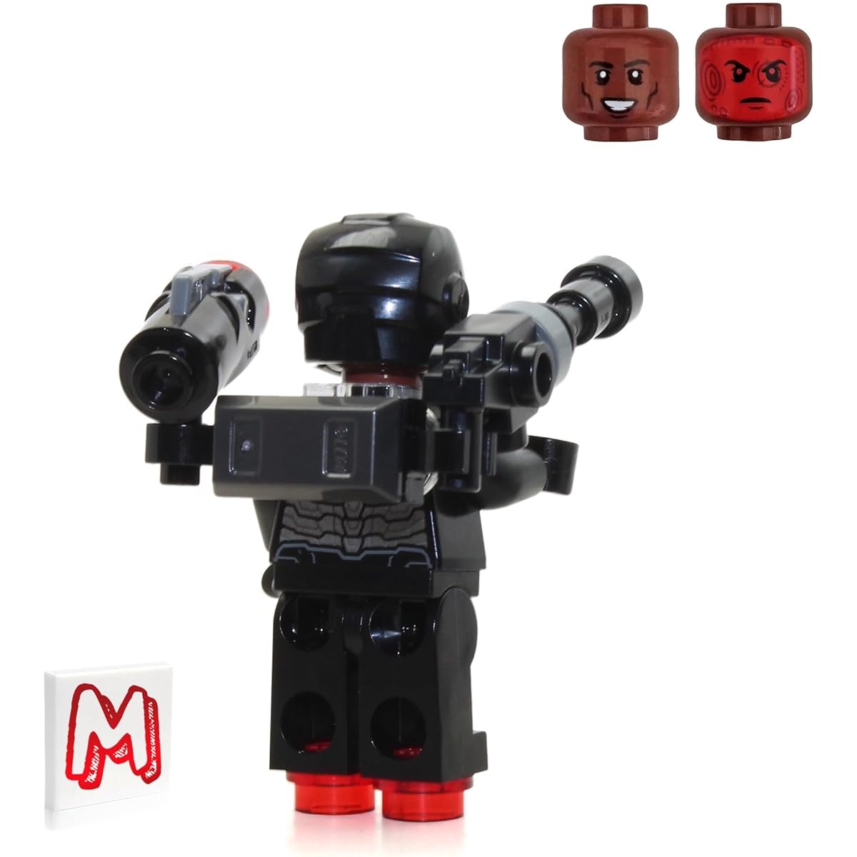 LEGO Marvel Superheroes Avengers Infinity War Minifigures - War Machine Foil Pack with Blaster