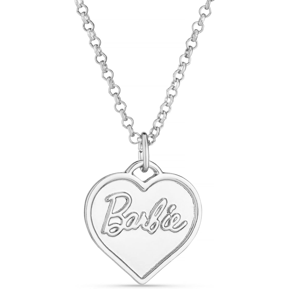 barbie chunky heart necklace