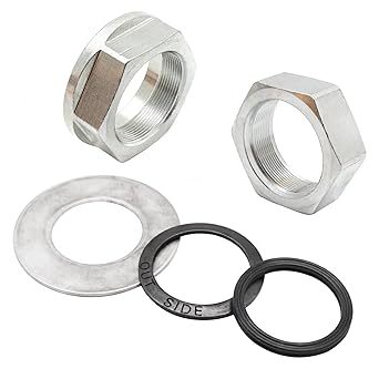 M MATI Axle Nut Washer Seal for Honda Recon 250 TRX250EX TRX250X TRX250 1997-2021 90307-HM5-930 90308-HM5-930 90481-HC4-000