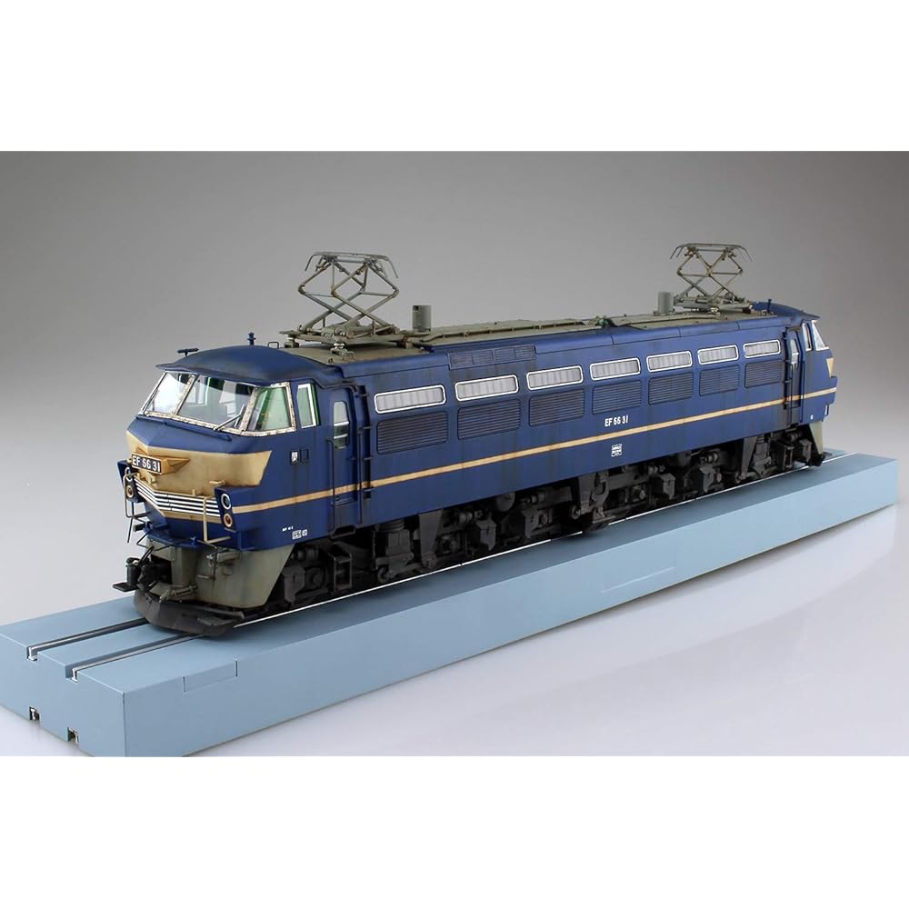 AOSHIMA 1/45 Train Museum OJ Series No.4 Electric Locomotive EF66 Late Type Plastic Model
