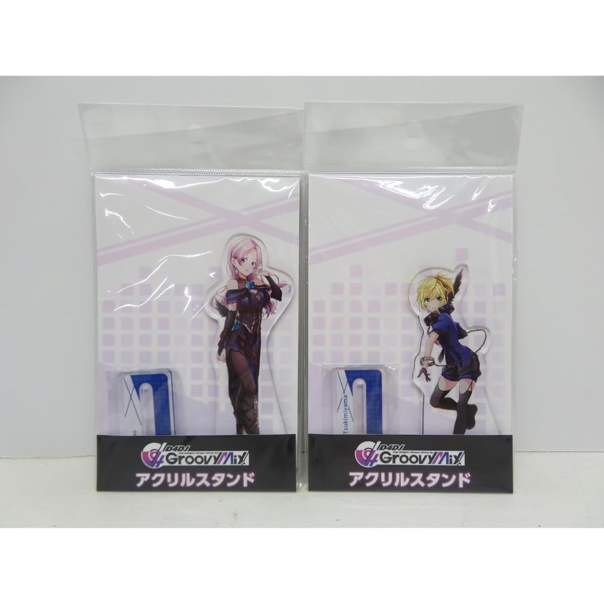 D4DJ Groovy Mix Yano Hisa Tsukimiyama Nagisa Acrylic Stand Akuta 2-piece set Q0213-001