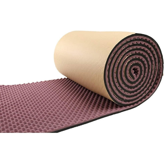Anti-Noise TV Station Soundproof Foam, Color Soft Acoustic Panel Kindergarten Noise Reduction Sound Absorbing Cotton Household Goods (Black) (Purple)