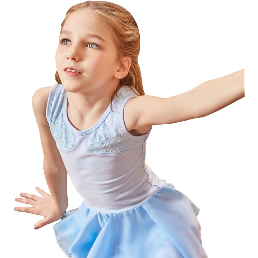 Ballet Leotard, Children's Dancewear, Ballet Supplies, Dance Costume, For Kids, Sleeveless, Elegant, Girls' Dancewear, Ballet Practice Wear, For Ballet, For Gymnastics 1930