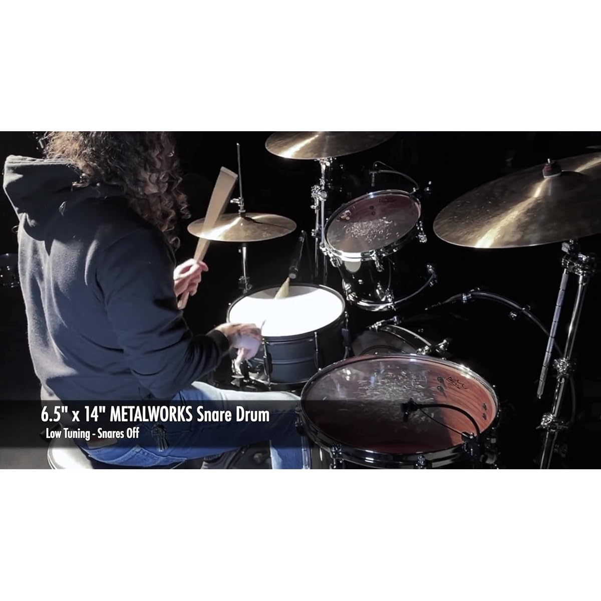 TAMA / BST1465BK[METALWORKS SNARE DRUM / 1.0mm Matte Black Steel] Tama Snare Drum