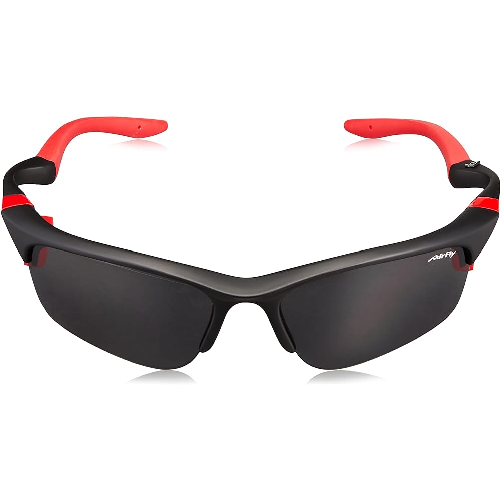 AirFly Nose Padless Sports Sunglasses AirFly Sharp Lens Matte Black/Dark Gray AF-101 C3