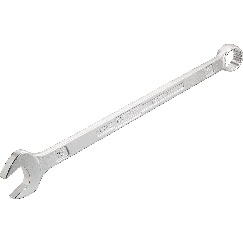 HAZET Combination Spanner Extra Long Slim Design External Double Hex Profile 16 mm 29.01 x 3 x 3 cm [Regular Japanese Import Product] 600LG-16
