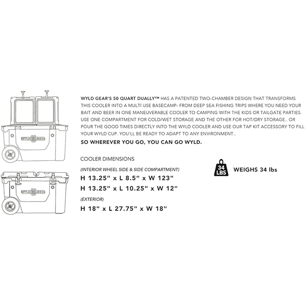 Wild Gear WYLD GEAR Hard Cooler
