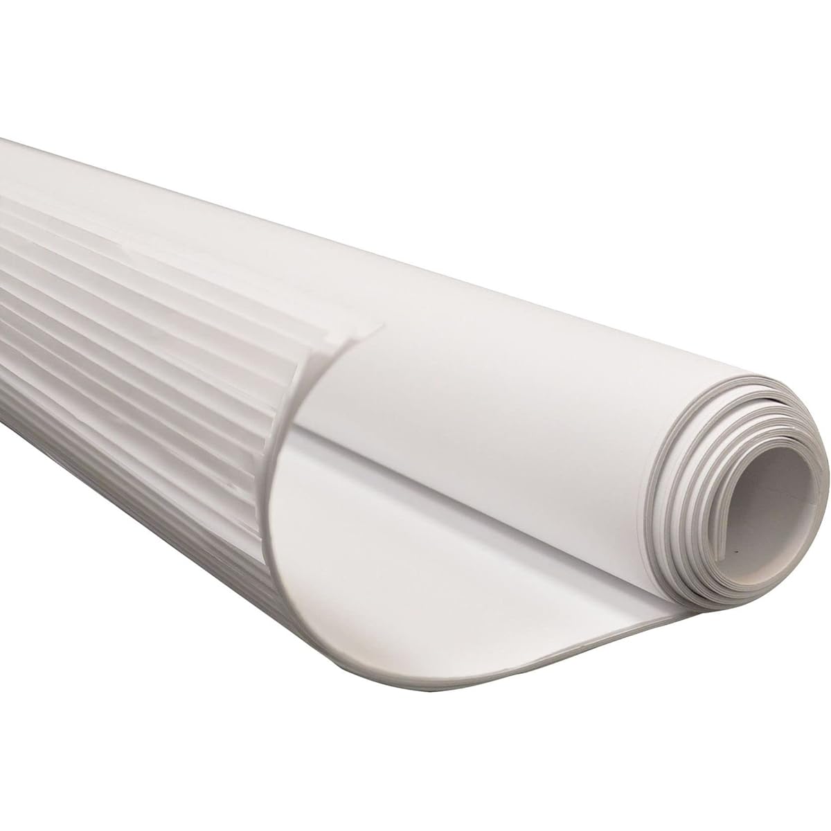MasterVision Easel Pad Roll Bleed Blocker, 50 Sheets per Roll, 4 Pack, White