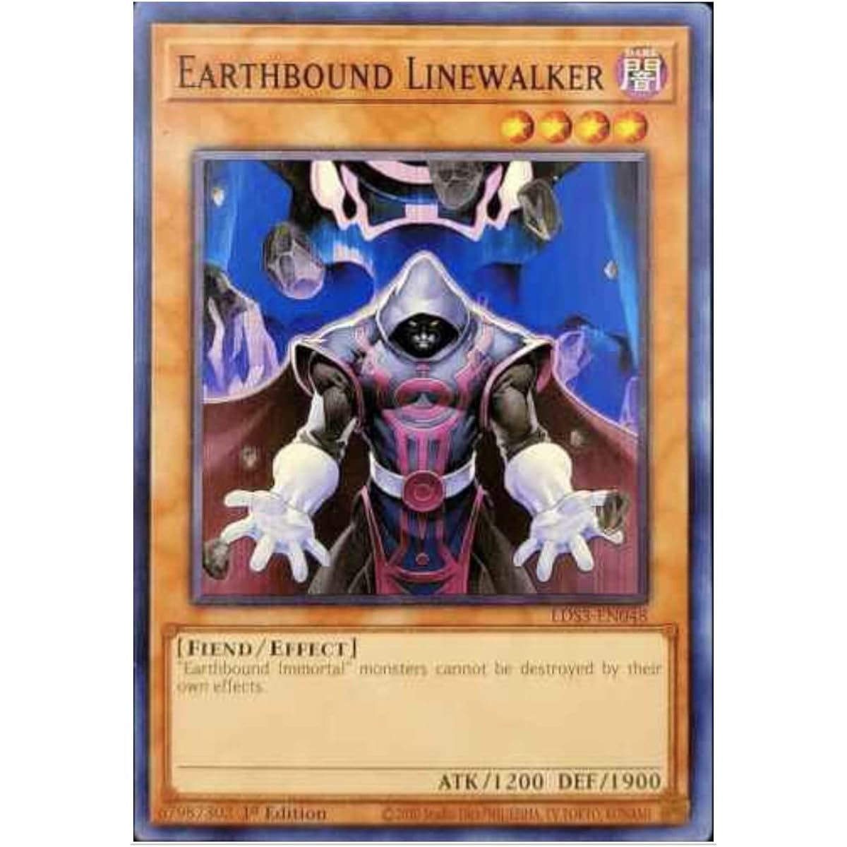 Earthbound Linewalker - LDS3-EN048 - Common - 1st Edition
