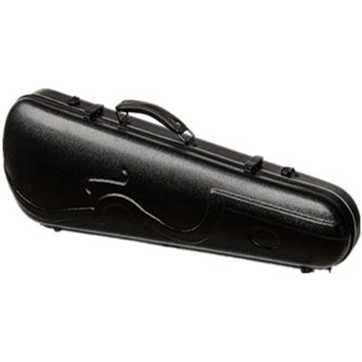Violin case Waterproof and moisture-proof black purple case 4/4 size contour grand case Sturdy Lightweight Pressure-resistant