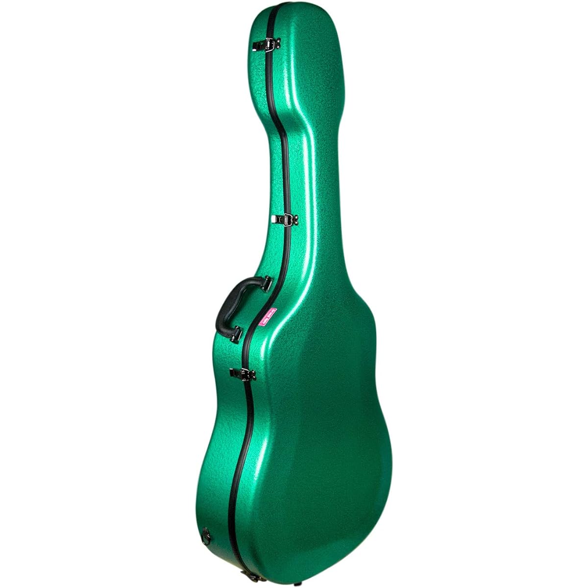 Fiberglass Guitar Hard Case D Style Matte Green