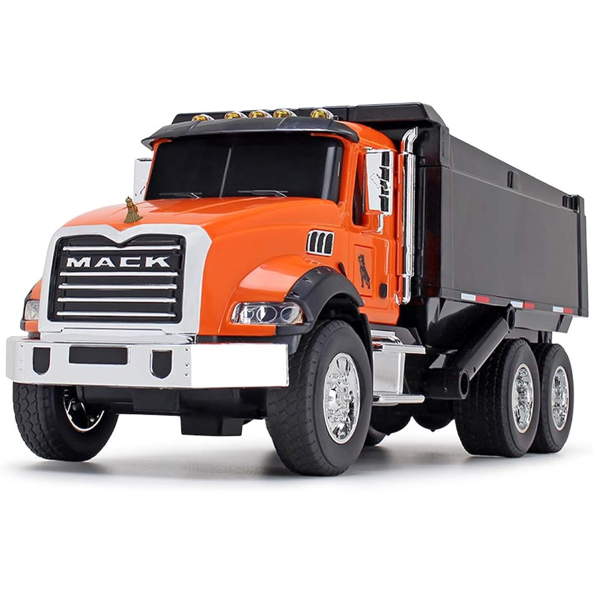 First Gear 1/24 Scale Plastic Toy Mack Granite Dump Truck with Lights & Sounds (#70-0597)