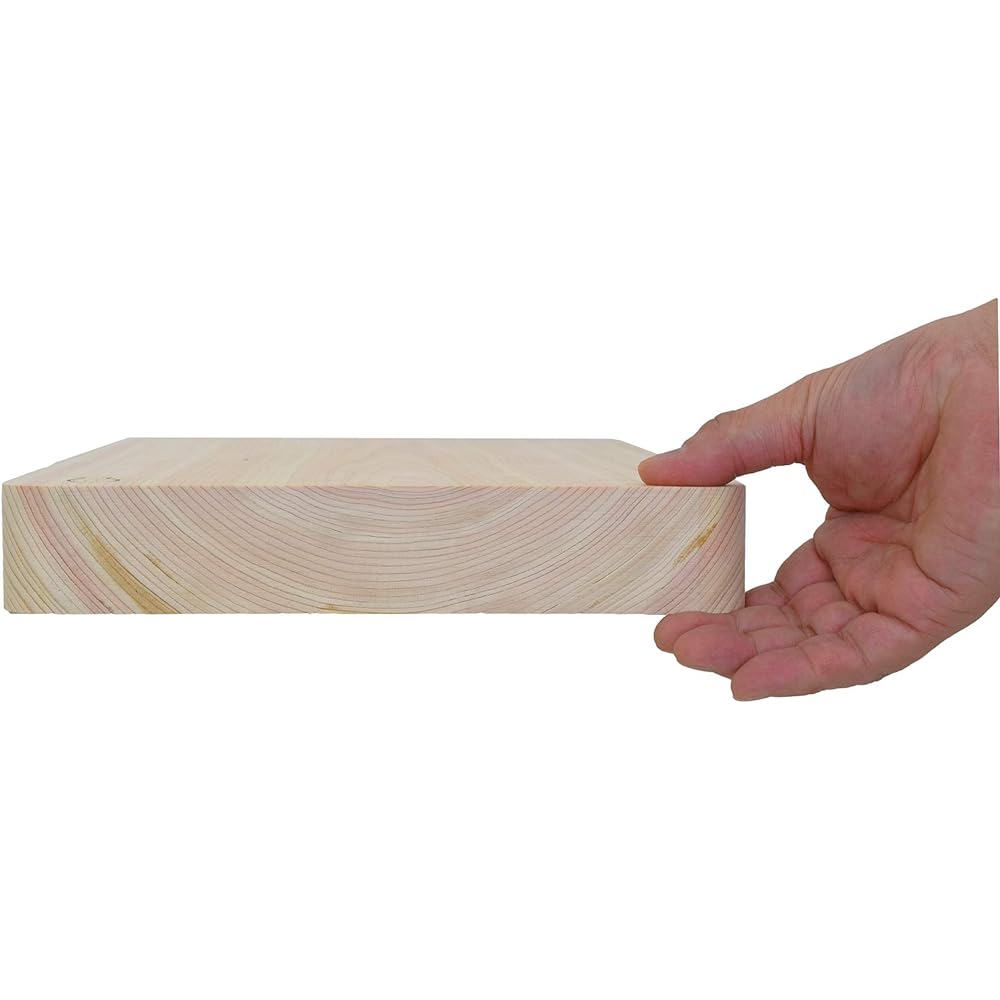 Umezawa Wooden Cutting Board Hinoki Single Board Thick Board 39 x 24 x 4 cm Made in Japan 310903