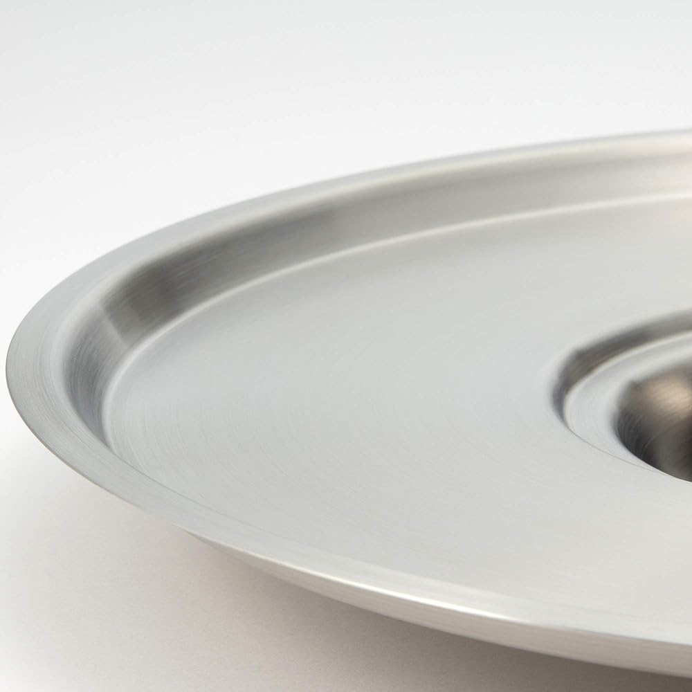 Endo Shoji Commercial Murano Pot Lid 40cm Induction 18-8 Stainless Steel ANB3508