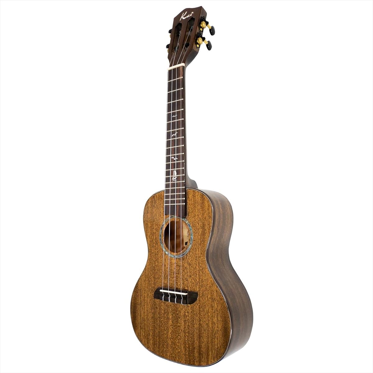 Kai Ukulele Domestic inspection [Kai UKULELE] KC-100G-BK Concert size ukulele (with case) Dark brown