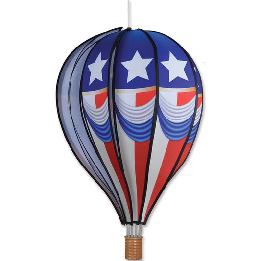 22 inches. Hot air balloon - vintage patriotism