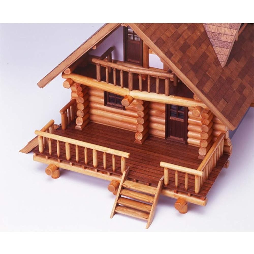 Woody Joe 1/24 log house wooden model