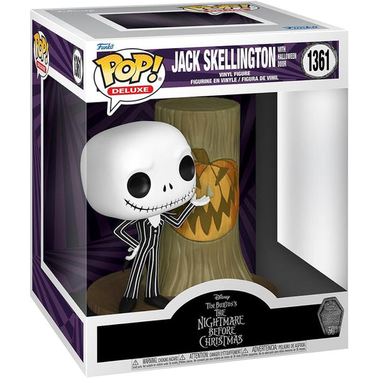 Funko Deluxe Disney Nightmare Before Christmas Jack with Grave Figure