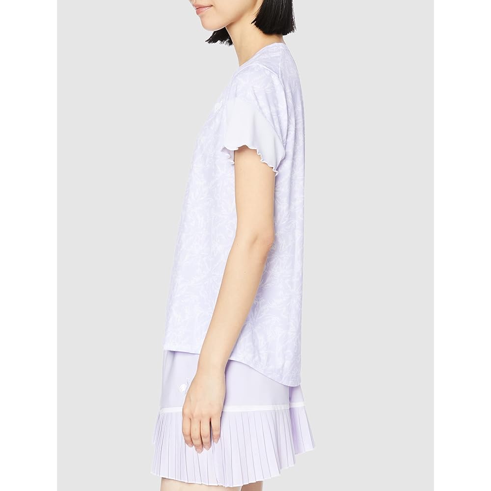 [Le Coq Sportif] Short Sleeve Game Shirt, Tennis Practice Match, Official, High Speed Dry, Women's