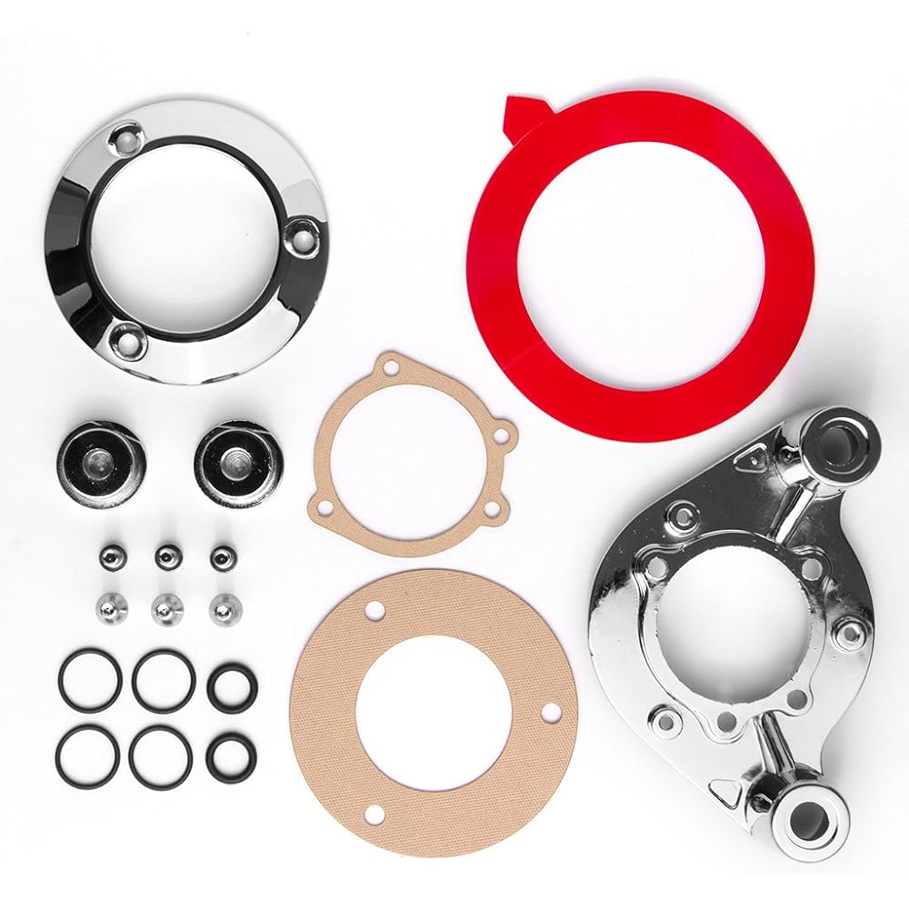 Krator Chrome Spike Air Cleaner Intake Filter Compatible with 2000-2006 Harley-Davidson XL Models Sportster
