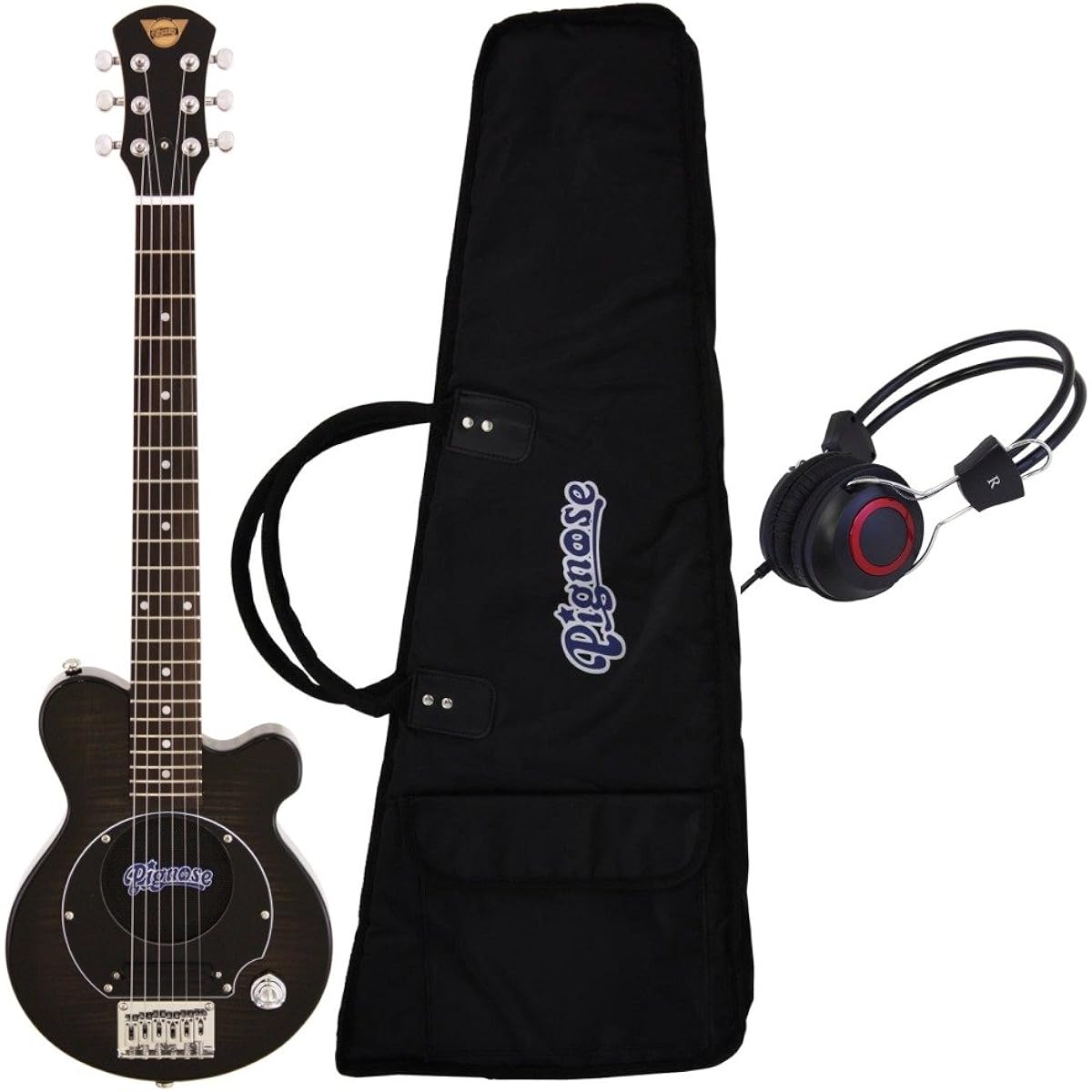 [Headphones included] Pignose PGG-200/FM SBK guitar with built-in amplifier