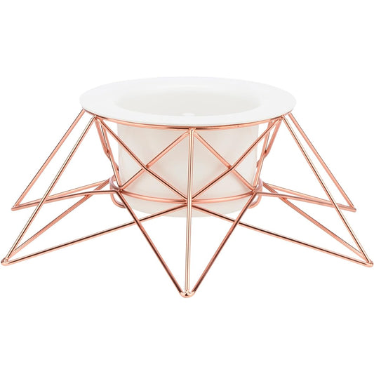 Tree Nest Christmas Tree Stand Base Tree Holder Modern Luxury Design for 6ft Real Wood Metal Stable Christmas Tree Decoration Halo Medium Rose Gold