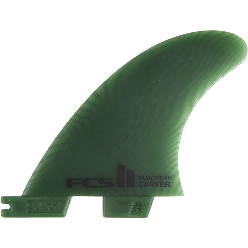 fcs2 fin fcs2 fin CARVER ECO NEO GLASS EcoBlend [Sage] QUAD REAR [Medium] Carver neo glass quad rear 2FIN [Japanese genuine product]