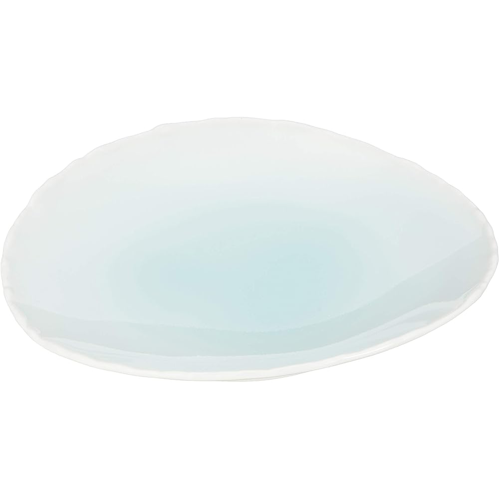 Arita ware, Fujimaki kiln, Fuchi-tataki, set of plates, blue and white porcelain, 52538