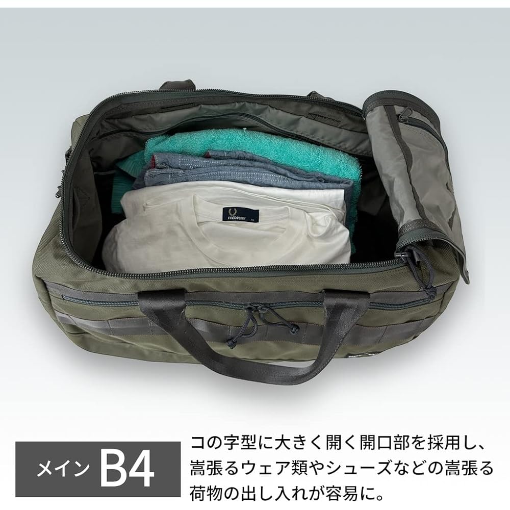 BRIEFING Golf Boston Bag TURF PHANTOM TL Khaki