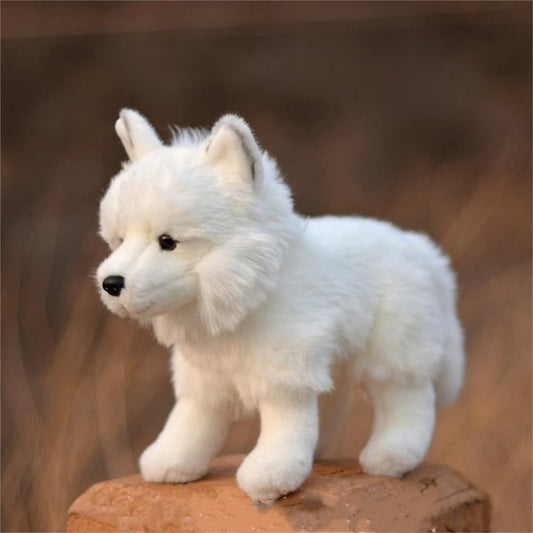 TAMMYFLYFLY Arctic Fox Plush 11" 28cm Soft Snow Queen Fox Plush (B-Run)