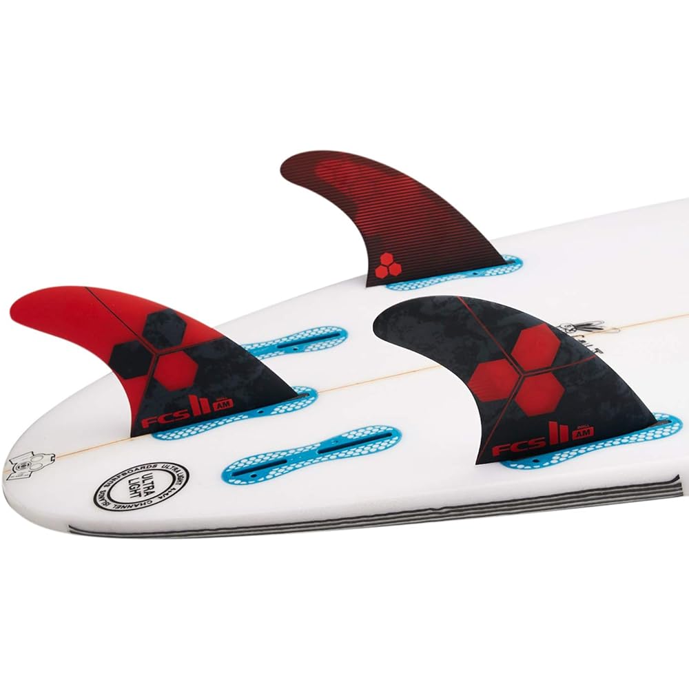 FCS II Al Merrick PC Thruster Fin Set S Red
