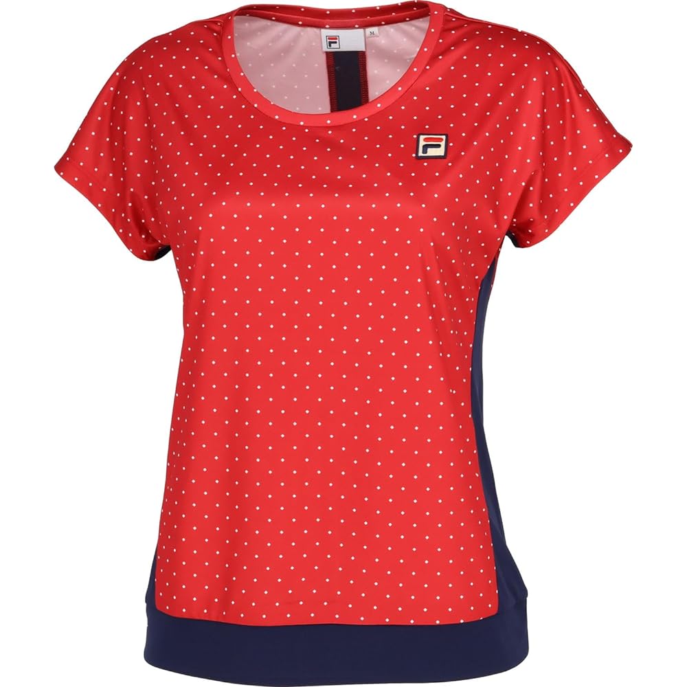 [Fila Tennis] Short Sleeve Shirt Game Shirt VL2715 Women's