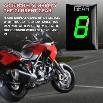 Speed Display Meter Aprilia ETV1000 ETV 1000 Caponar RS 125 RS125 RSV Mil RSV4 SL1000 Falco Shiver 750 Motorcycle Gear Display Indicator
